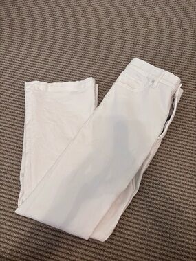 Express White High-Rise Jeans